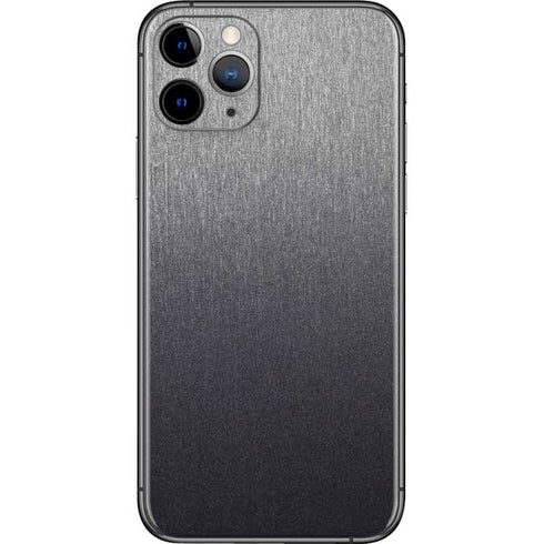 Specialty Vinyl Brushed Steel Texture iPhone 11 Pro Skin